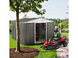 HABITAT ET JARDIN - Abri jardin métal "Dallas" - 8,84 m² - Taupe - vignette