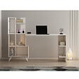 CONCEPT USINE - Bureau contemporain 9 rangements - blanc KUHMO - vignette