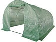 HABITAT ET JARDIN - Serre tunelle de jardin 4 x 3 m "Lys" - 12 m² - 140g - Vert - vignette