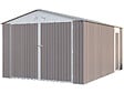 HABITAT ET JARDIN - Garage métal "Nevada" avec porte battante - 15,36 m² - vignette