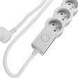 LEGRAND - Multiprise fb 4x2p+t standard interrupteur 3m blanc/gris - vignette