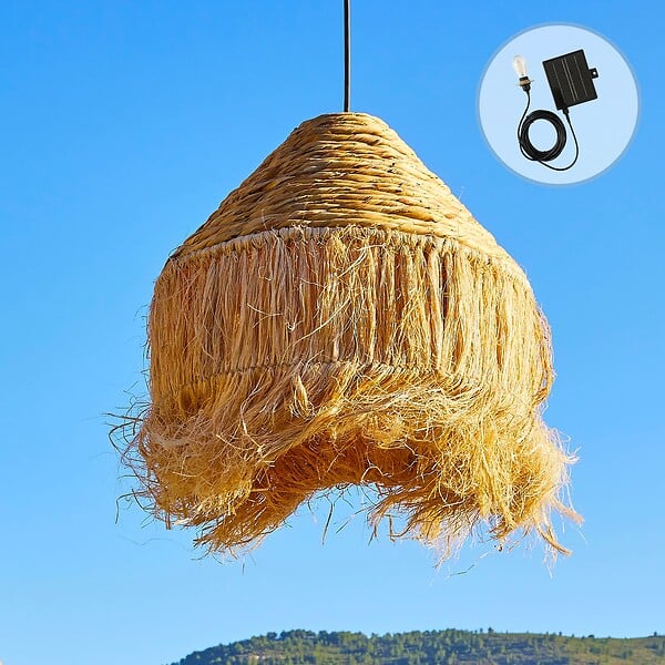 LUMISKY - Suspension solaire bohème LEONORA SOLAR D44 cm - large