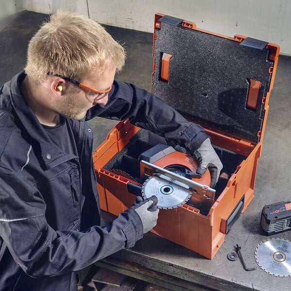 FEIN - Scie circulaire portative compacte sans fil pour métaux|FEIN |F-IRON Cut 57 AS - large