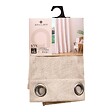 ATMOSPHERA - Rideau isolant Kys beige lin 140x260cm - vignette