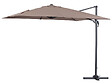 HABITAT ET JARDIN - Parasol déporté "Sun 3" - 3 x 3 m - Taupe - vignette