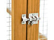 HABITAT ET JARDIN - Enclos extension en bois pour poulailler "Coco" - 6 poules - Marron - vignette