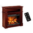 SANNOVER - Cheminée Electrique Sifora 2 000W 80,5 x 30 x 81 cm Bois Sannover - Livrée montée, prête à l'emploi - vignette