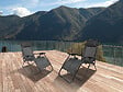 HABITAT ET JARDIN - Lot de 2 Fauteuils de jardin inclinable zéro gravité "Sintra" - Noir - vignette