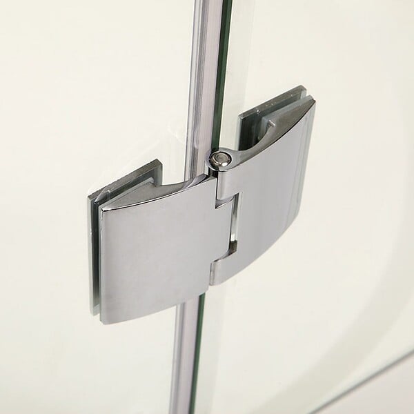 KIAMAMI VALENTINA - Cabine De Douche Angulaire 90X90 En Verre 6 Mm Sans Structure | London  - large