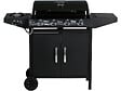 HABITAT ET JARDIN - Barbecue gaz "Festa 5" - 5 brûleurs dont 1 latéral - 12.9 Kw- Noir - vignette