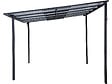 HABITAT ET JARDIN - Pergola tonnelle adossée "Marvin" - 3 x 3 m - 304 x 298 x 243 cm - Gris foncé - vignette