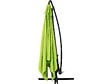 HABITAT ET JARDIN - Parasol jardin déporté Alu "Ilios 3" - Carré - 3 x 3 m - Vert - Dalles incluses - vignette