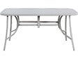 HABITAT ET JARDIN - Table et chaises de jardin en textilène "Cordoba" - Phoenix - 6  places - Gris - vignette