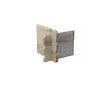 ALTANKA - Abri de jardin en bois - 4m2 - 2x2m - Ep. 19mm - Couleur: naturel - DOM565 - vignette
