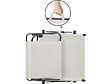 HABITAT ET JARDIN - Lot de 2 bain de soleil pliable "Lazy" - Avec pare soleil - Beige - vignette