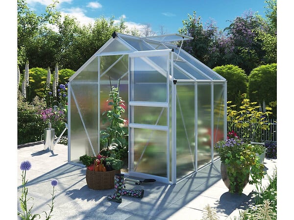 HABITAT ET JARDIN - Serre jardin polycarbonate "Hortensia" - 3,65m² - large