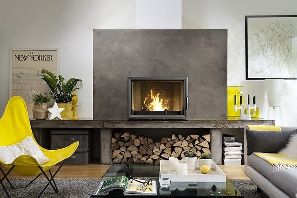 INVICTA - Foyer 800 gv avec volet - large