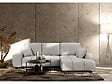 HABITAT ET JARDIN - Canapé d'angle droit convertible en tissu chenille "Verneuil" - 3 places - Beige - vignette