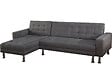 HABITAT ET JARDIN - Canapé d'angle convertible et réversible "Theo"- 4 places - Gris - vignette