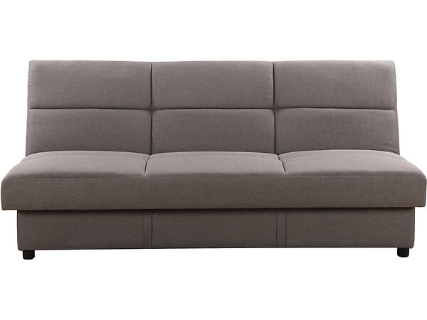 HABITAT ET JARDIN - Canapé Clic-Clac "Enzo" - 186 x 80 x 87 cm - 3 places - Gris - large
