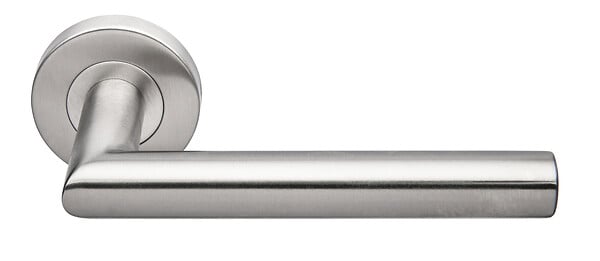 HERACLES - Béquille double JADE sur rosace bec de cane inox 1394 - HERACLES - B-INOX-03 - large