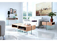 HABITAT ET JARDIN - Table basse "Milano" - 120 x 60 x 40 cm - Finition chêne - vignette
