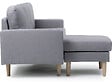 HABITAT ET JARDIN - Canapé d'angle réversible en tissu "Gabby" -  3 places - Gris Clair - vignette