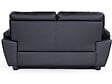 HABITAT ET JARDIN - Canapé fixe en cuir reconstitué et PVC "Dallas" - 169 x 88 x 90 cm - 2 places - Noir - vignette