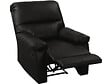 HABITAT ET JARDIN - Fauteuil relax "Lincoln" - 90 x 89 x 103 cm - Noir - vignette