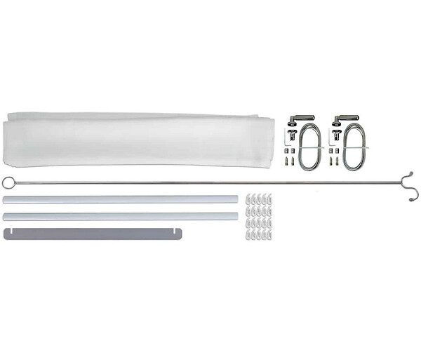 PALRAM - stores de toit 3x7,30m blanc - 706112 - large