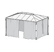 PALRAM - set de rideaux pour tonnelle - 704056 - vignette