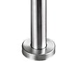 AICA SANITAIRE - Garde-corps 180cm argenté, 1 main courante, 3 traverses, inox 201, intérieur et extérieur, design moderne - kit complet - vignette