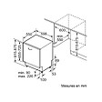 SIEMENS - lave-vaisselle 60cm 14 couverts 42db tout intégrable - SN63HX16CE - vignette