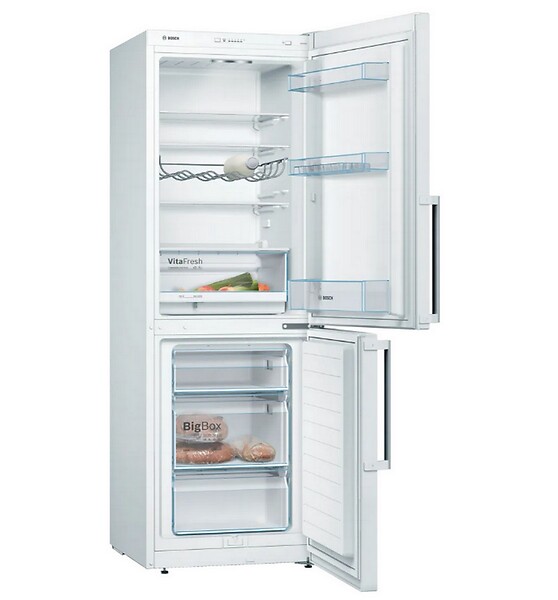 BOSCH - réfrigérateur combiné 60cm 289l blanc - KGV33VWEP - large