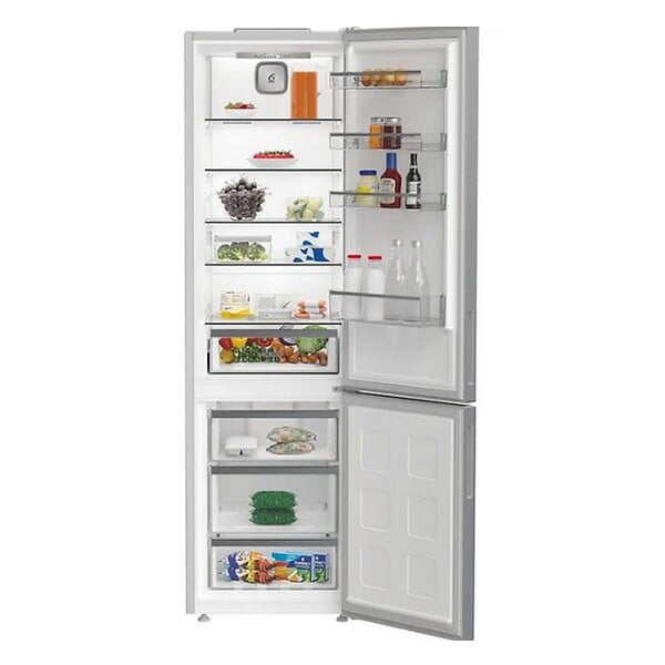 WHIRLPOOL - réfrigérateur combiné 60cm 355l inox - WHK25404XP5E - large