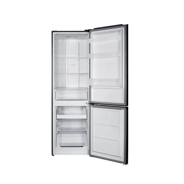 CANDY - réfrigérateur combiné 60cm 293l brassé inox - CCH2T618EXBF - large