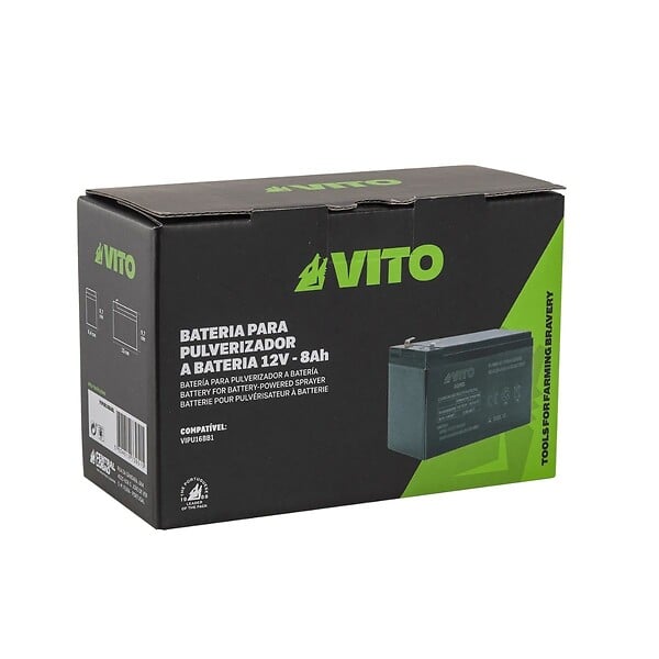 VITO - Batterie de rechange pour pulvérisateur à Batterie 12V 8AH VITO - large