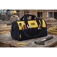 CATERPILLAR - Sac à outils 28Litres 10 poches ext. Fond renforcé Bandoulière réglable Sac de chantier CAT - vignette