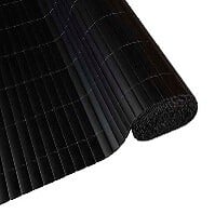 NATURE - Canisse pvc double face 19 gris anthracite 2x3m - large