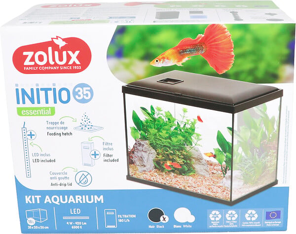 ZOLUX - Aquarium initio 35 noir - large