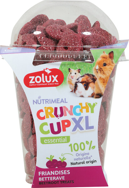 ZOLUX - Nutrimeal crunchy cup xl betterave 260g - large