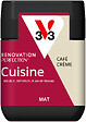 V33 - Peinture rénovation cuisine testeur mat café creme 75ML - vignette