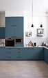 V33 - Peinture rénovation cuisine mat bleu orage 2L - vignette