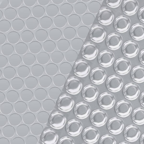 VIDAXL - vidaXL Couverture de piscine Argenté 381 cm PE - large