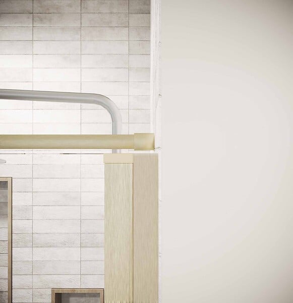 AURLANE - Porte de Douche Pivotante 80x195cm et Retour 90cm - Verre 8mm Anticalcaire - Profil Or Brosse - large