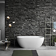 STANO - Baignoire îlot design ovale LISBON blanche 150 cm Brillant - vignette