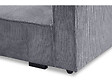 HABITAT ET JARDIN - Fauteuil convertible en velours côtelé "Clivia" - Gris - vignette