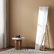 EMKE - Miroir Intégral EMKE avec Cadre en Alliage d’Aluminium – 160 x 40 cm, Argenté, Usage Autoportant - vignette