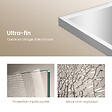 EMKE - Miroir Intégral EMKE avec Cadre en Alliage d’Aluminium – 160 x 40 cm, Argenté, Usage Autoportant - vignette