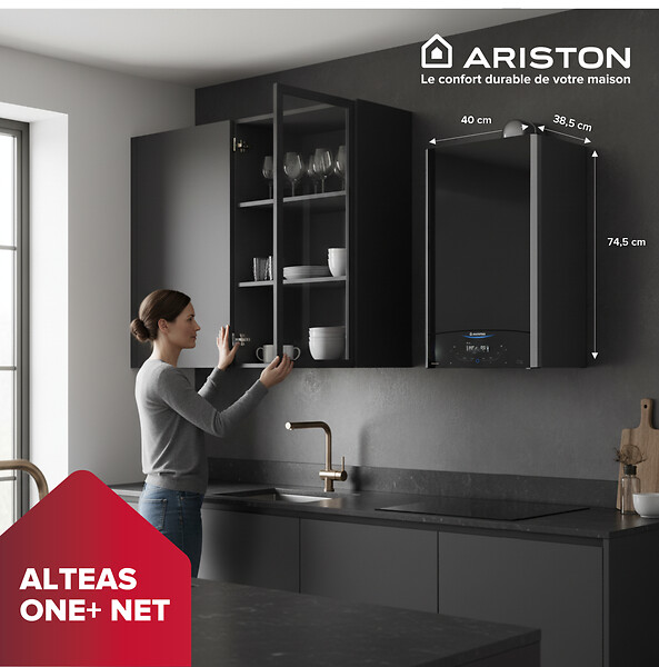 ARISTON - ALTEAS ONE+ NET 30kW, Chaudière à Condensation + Kit installation ARISTON - large